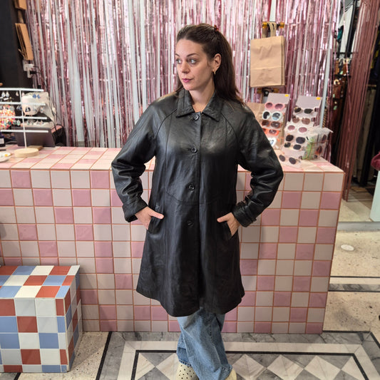 Leather Coat