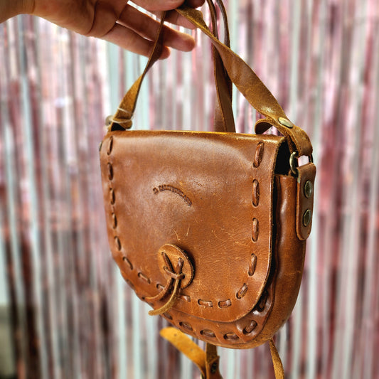 Vintage Leather Mini Bag