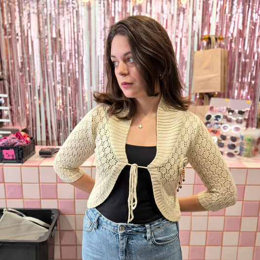 Cute Cropped Cardigan